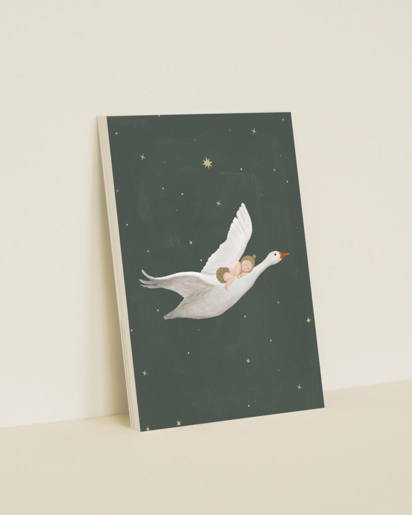 Geboortekaart Gans