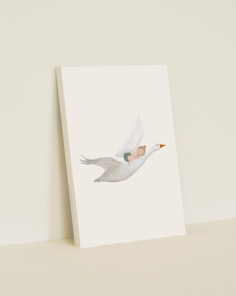 Geboortekaart Gans
