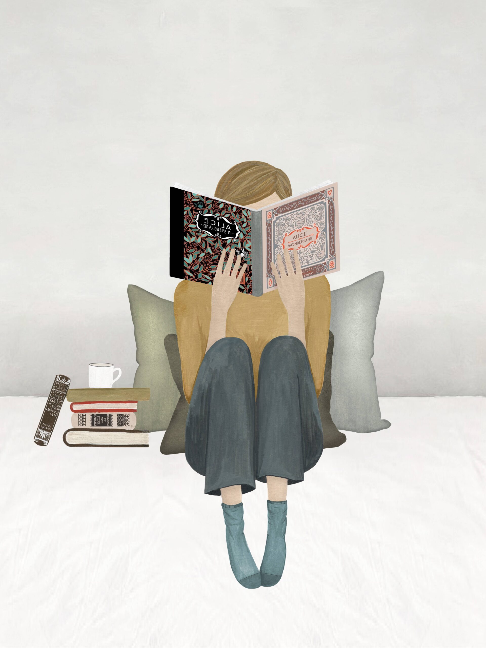 a6 wenskaart lezen