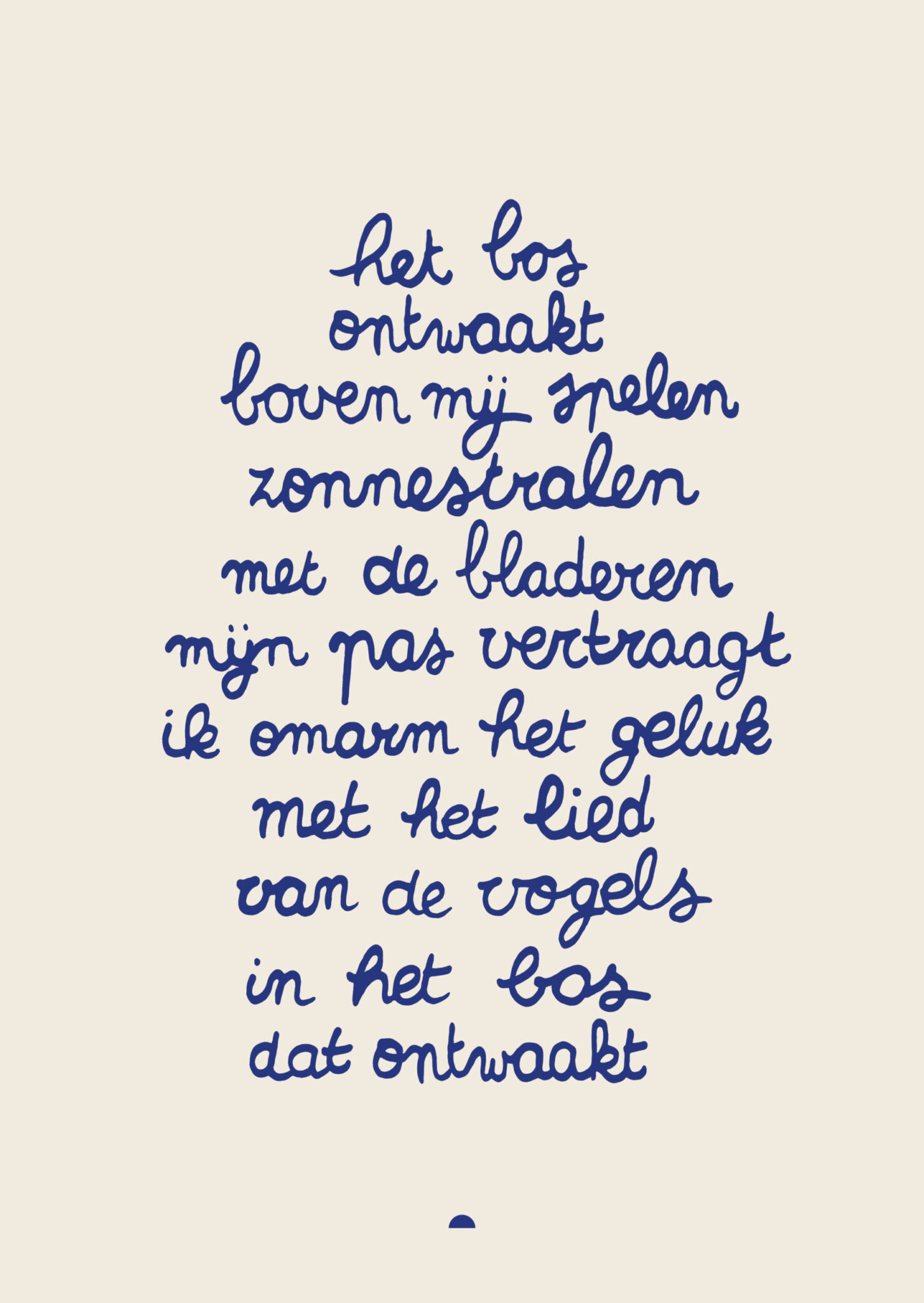 het bos ontwaakt