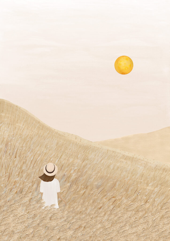 Struinen door de duinen