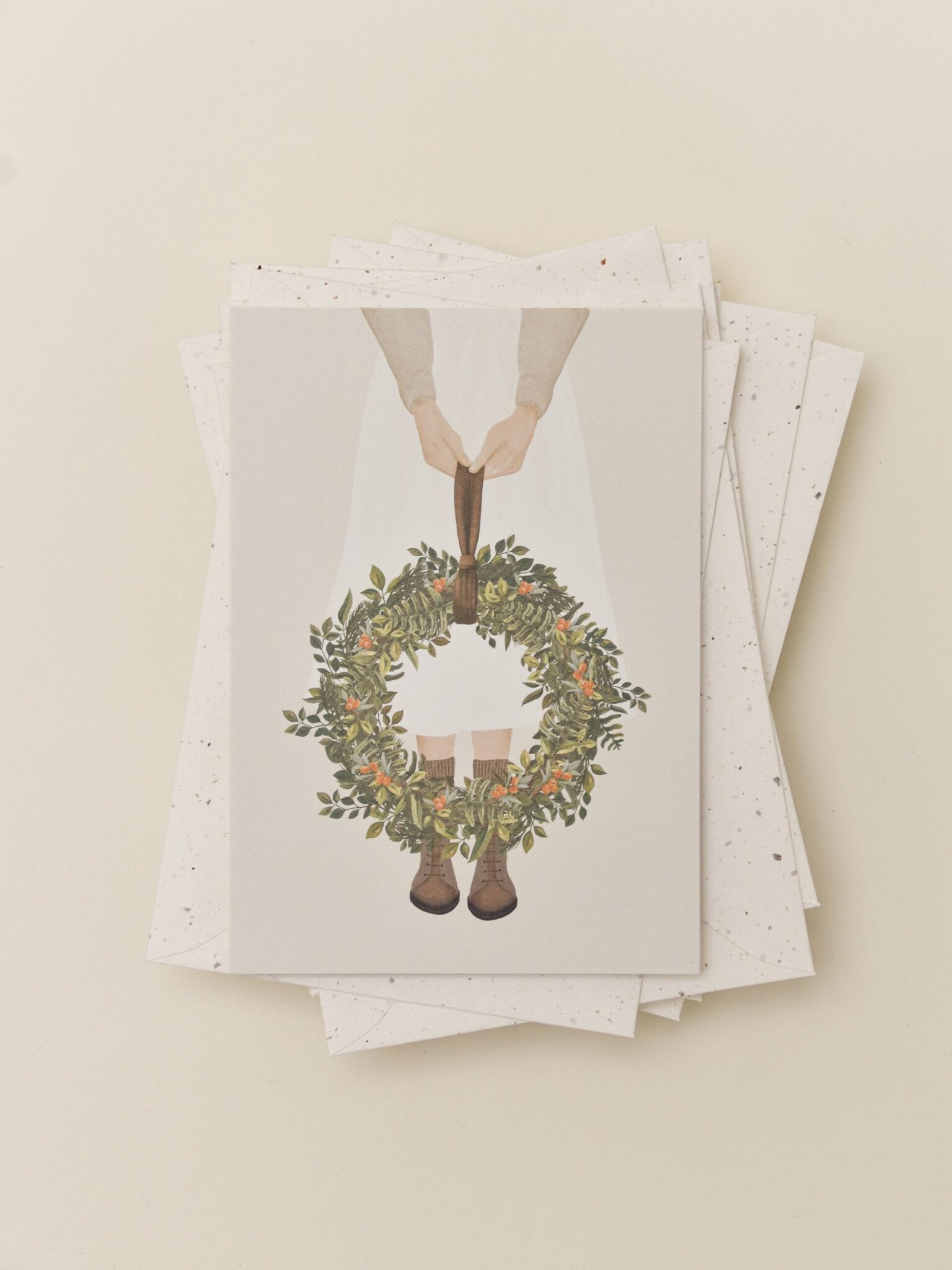 Kerstkaartenset + enveloppen (10)