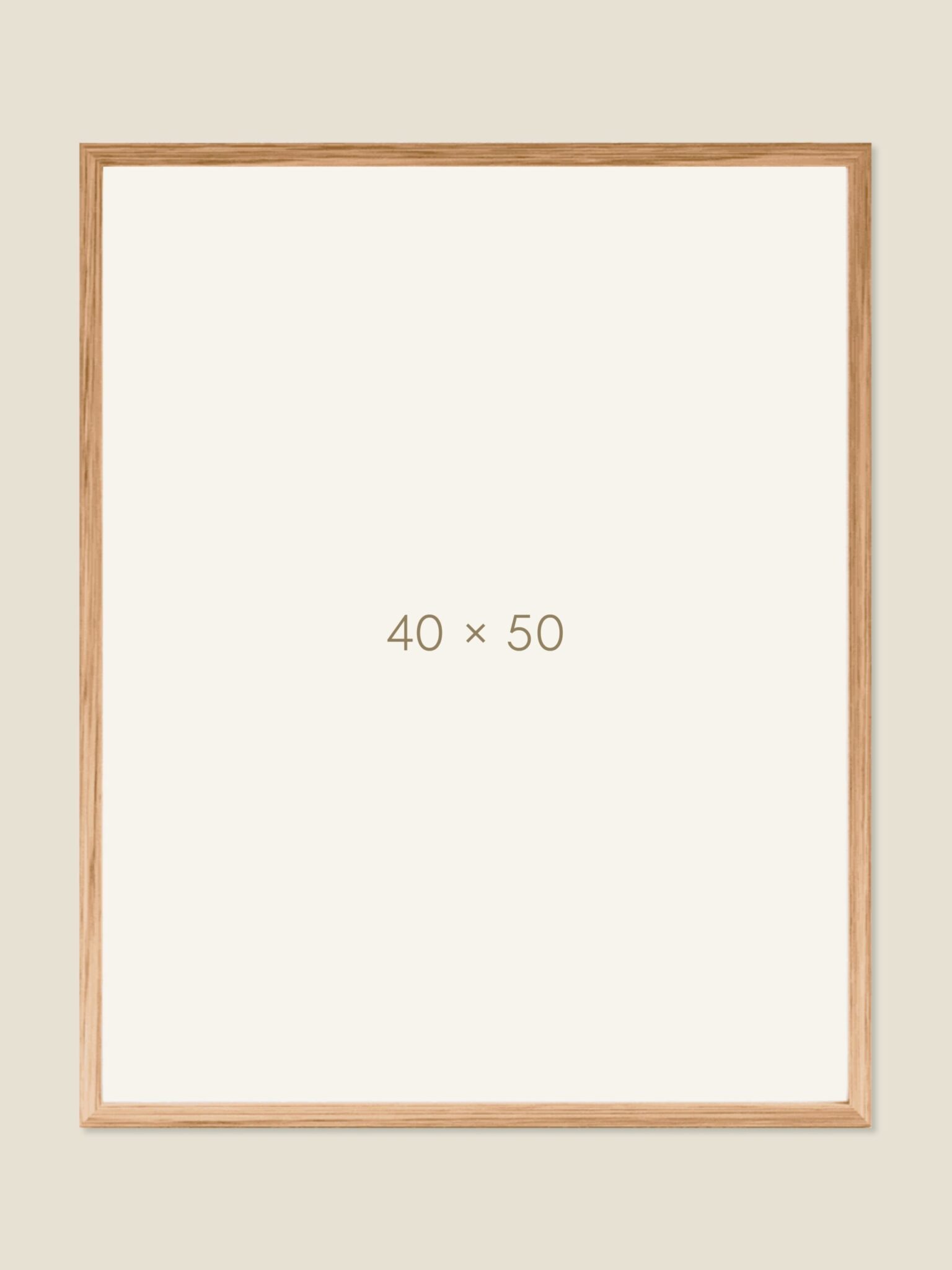 Oak frame 40x50