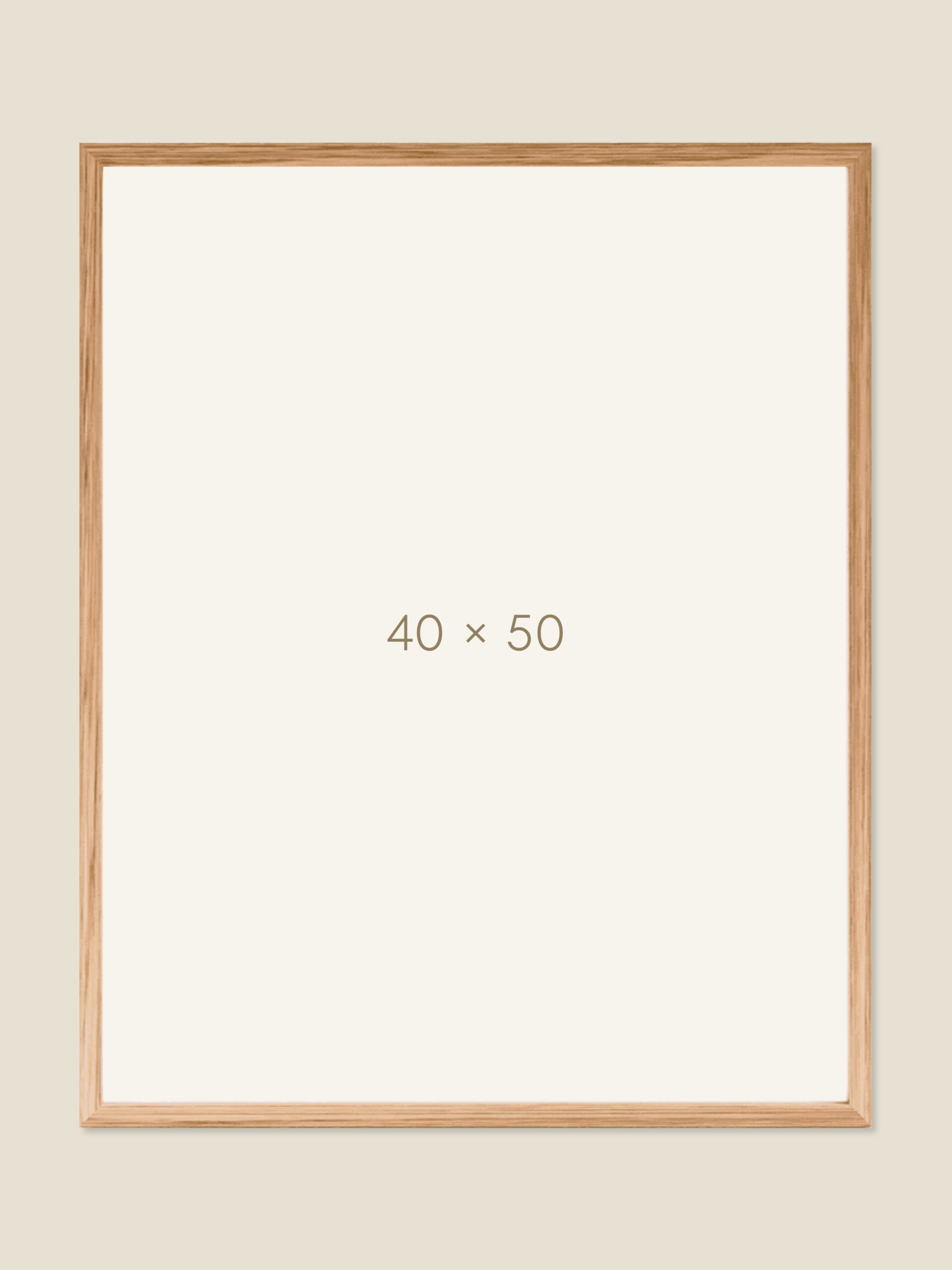 Oak frame 40x50