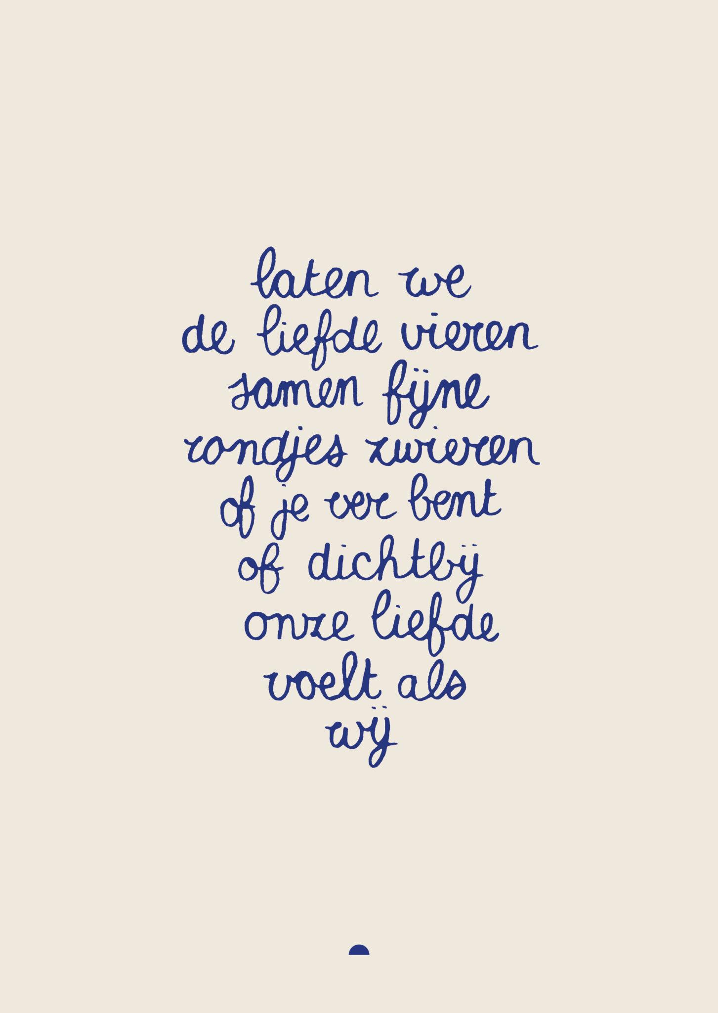 De liefde vieren
